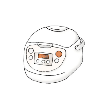 rice cooker illustration